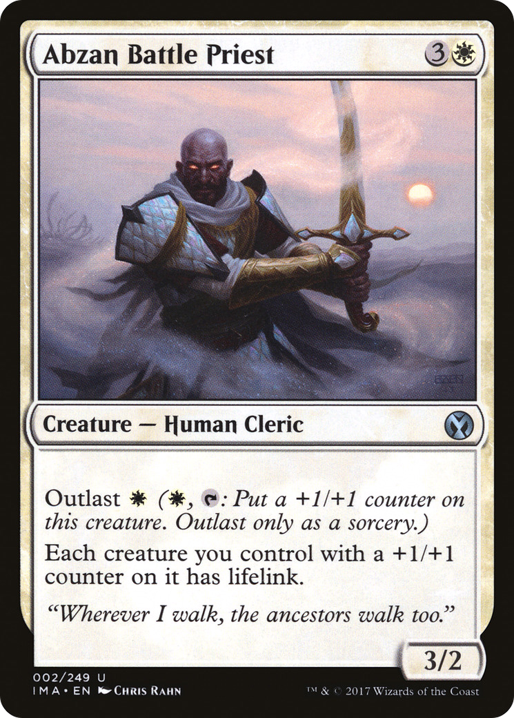 Abzan Battle Priest (002) - Iconic Masters
