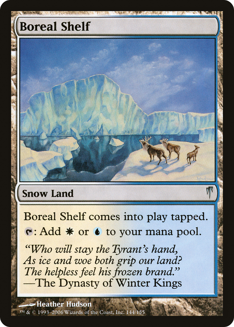 Boreal Shelf (144) Foil - Coldsnap