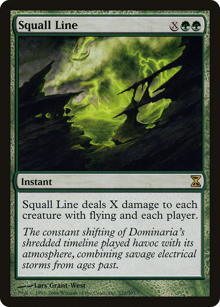 Squall Line (222) Foil - Time Spiral
