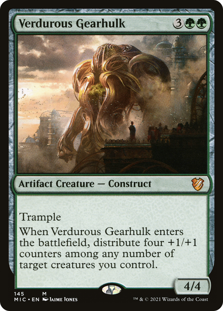 Verdurous Gearhulk (145) - Midnight Hunt Commander