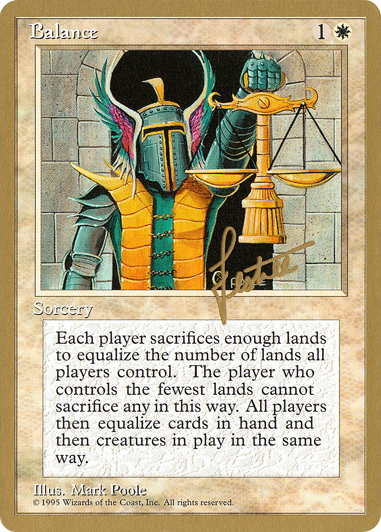 Balance (bl6) - Pro Tour Collector Set