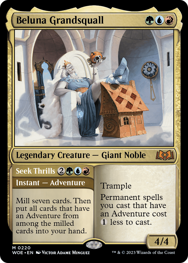 Beluna Grandsquall (220) - Wilds of Eldraine
