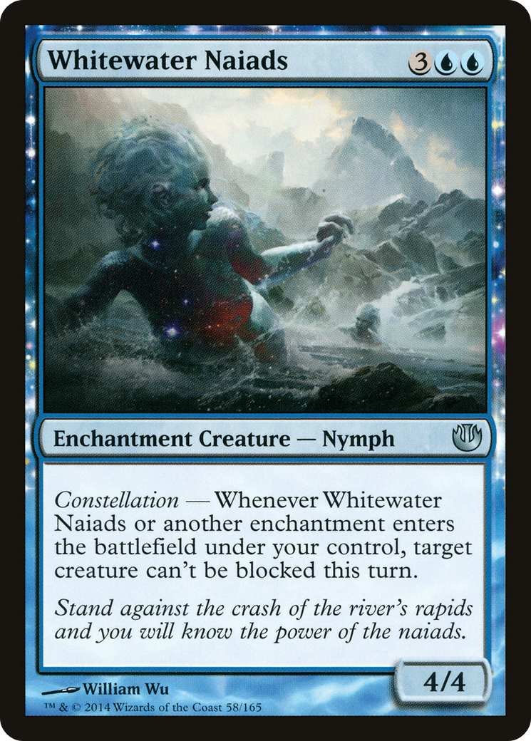 Whitewater Naiads (058) Foil - Journey into Nyx