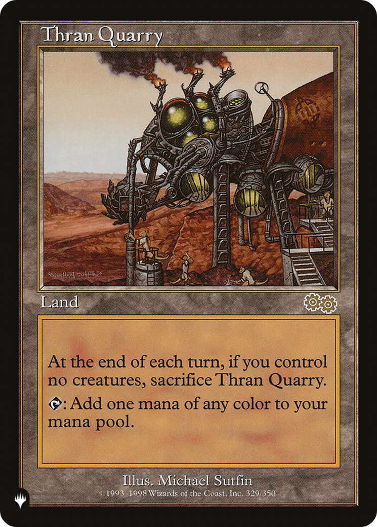 Thran Quarry (Retro) (USG-329) - The List