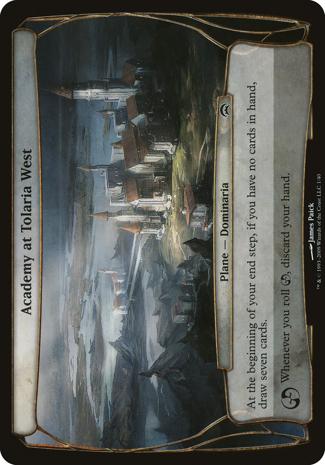Academy at Tolaria West (001) - Planechase Planes