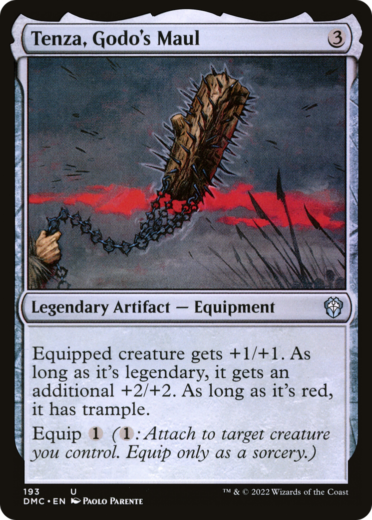 Tenza, Godo's Maul (193) - Dominaria United Commander