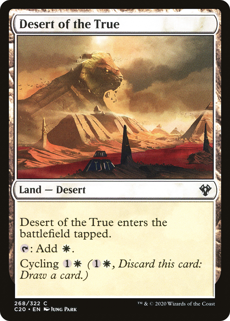 Desert of the True (268) - Commander 2020