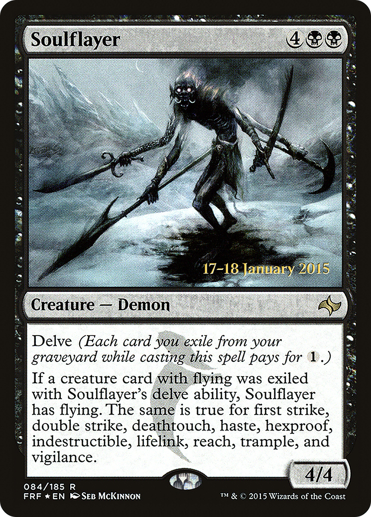 Soulflayer (084) Foil - Fate Reforged Promos