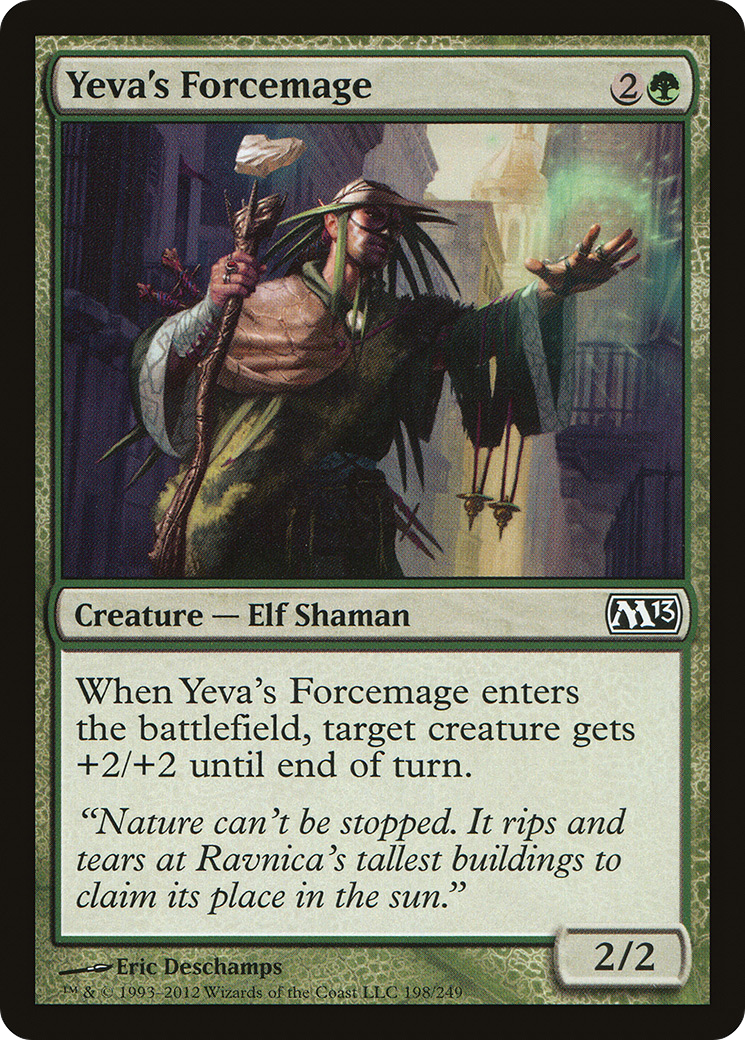 Yeva's Forcemage (198) Foil - Magic 2013