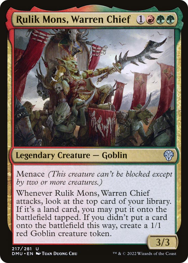 Rulik Mons, Warren Chief (217) - Dominaria United