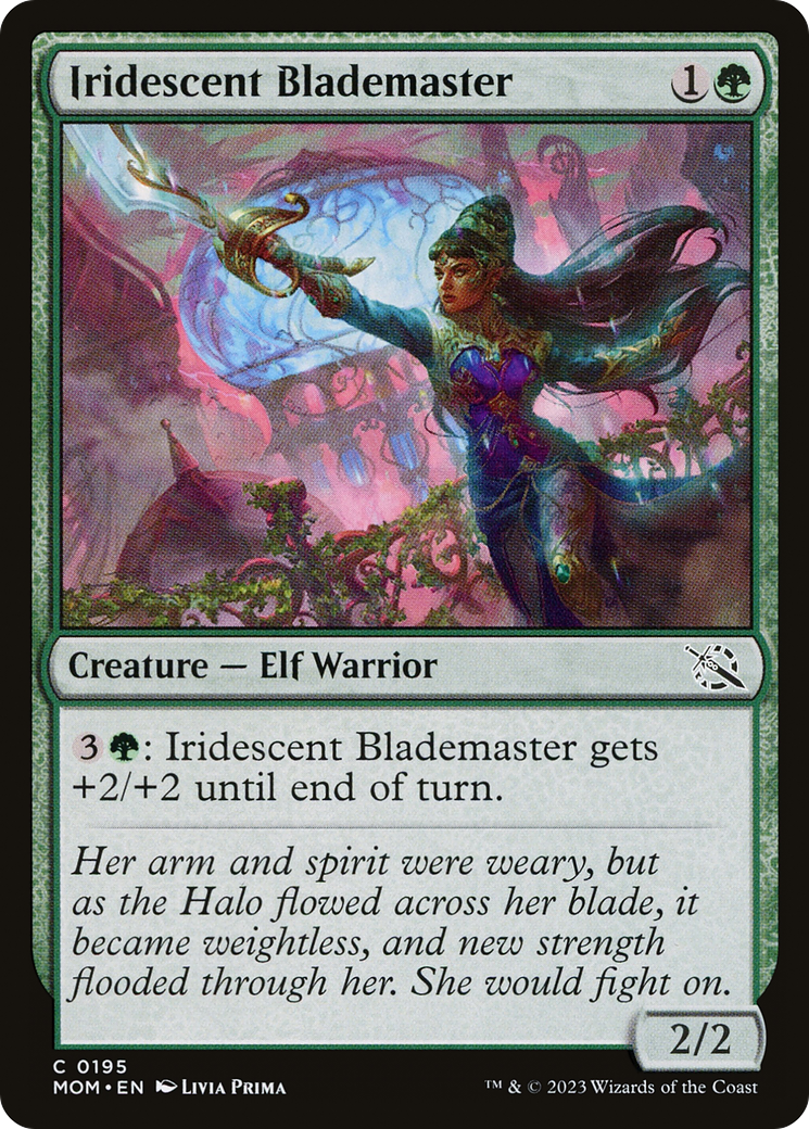 Iridescent Blademaster (195) - March of the Machine