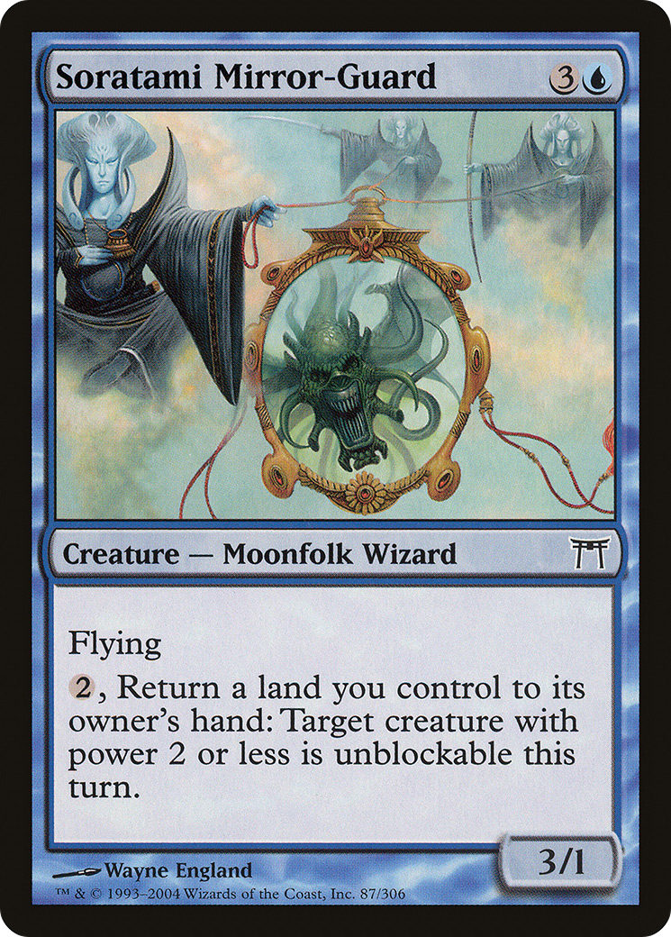 Soratami Mirror-Guard (087) Foil - Champions of Kamigawa