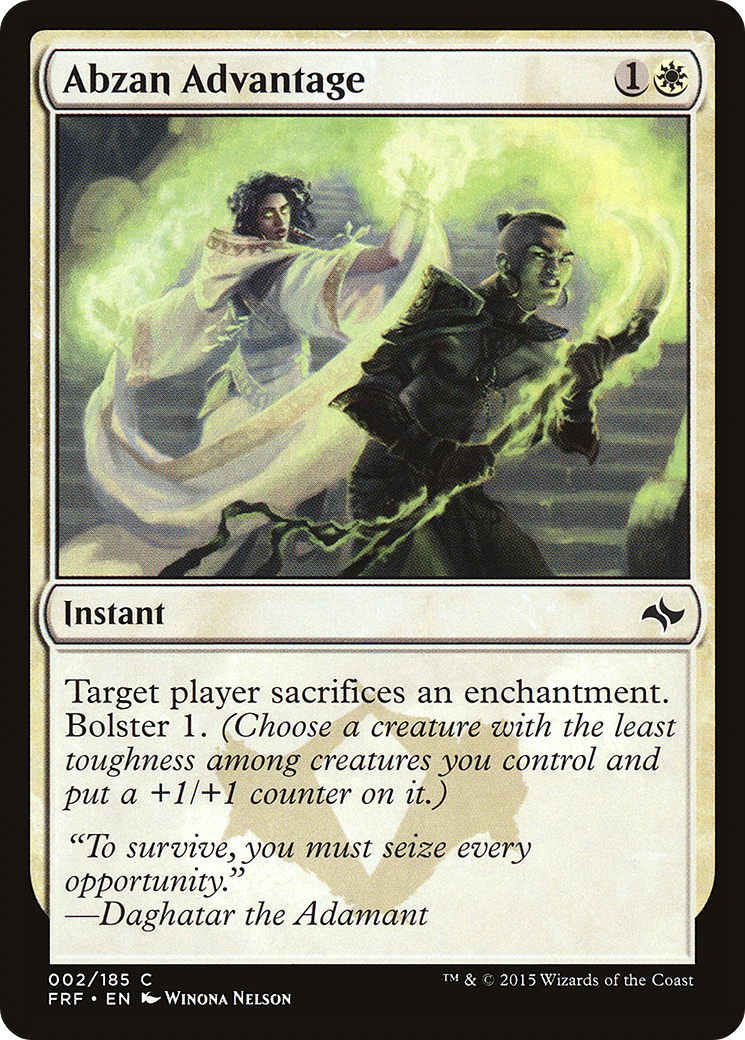 Abzan Advantage (002) - Fate Reforged