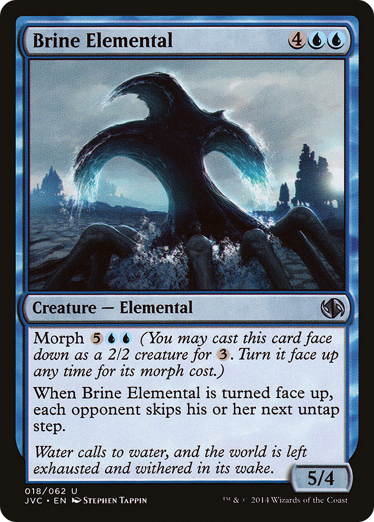 Brine Elemental (018) - Duel Decks Anthology: Jace vs. Chandra
