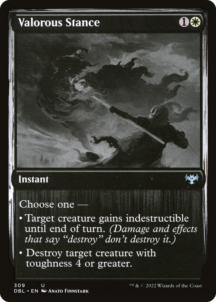 Valorous Stance (309) Foil - Innistrad: Double Feature