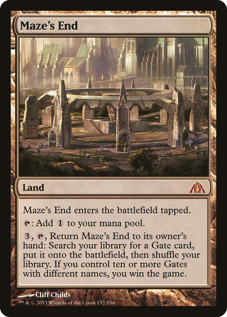 Maze's End (152) Foil - Dragon's Maze