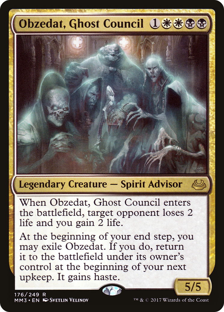 Obzedat, Ghost Council (176) - Modern Masters 2017