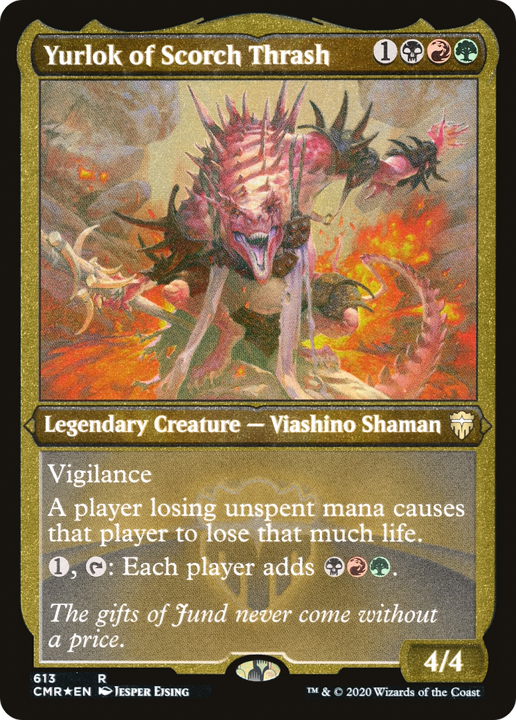 Yurlok of Scorch Thrash (613) Foil - Commander Legends