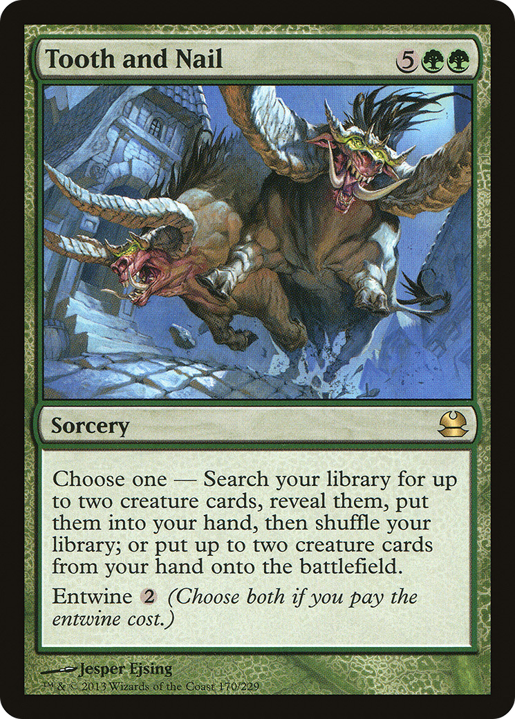 Tooth and Nail (170) - Modern Masters