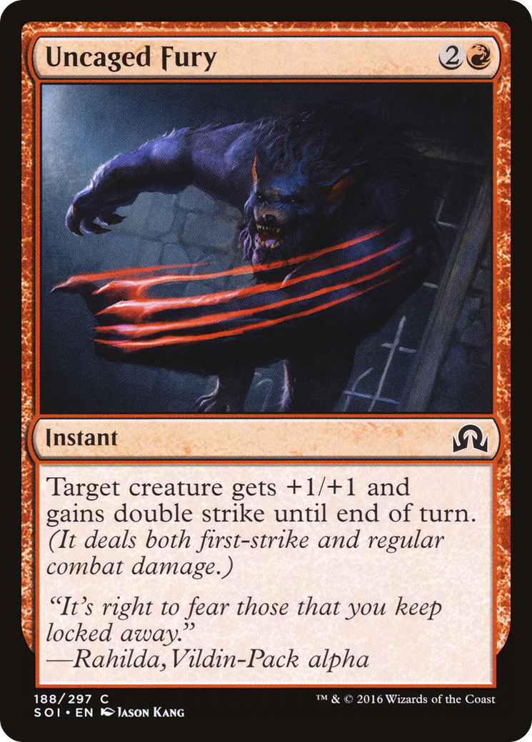 Uncaged Fury (188) - Shadows over Innistrad