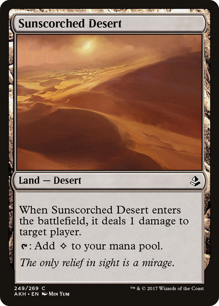Sunscorched Desert (249) Foil - Amonkhet