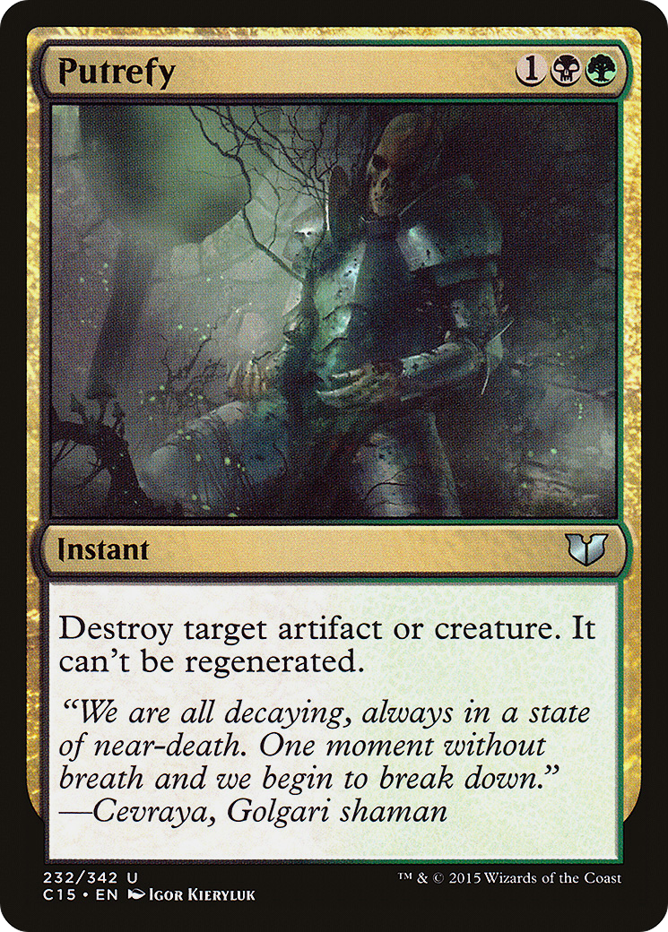 Putrefy (232) - Commander 2015