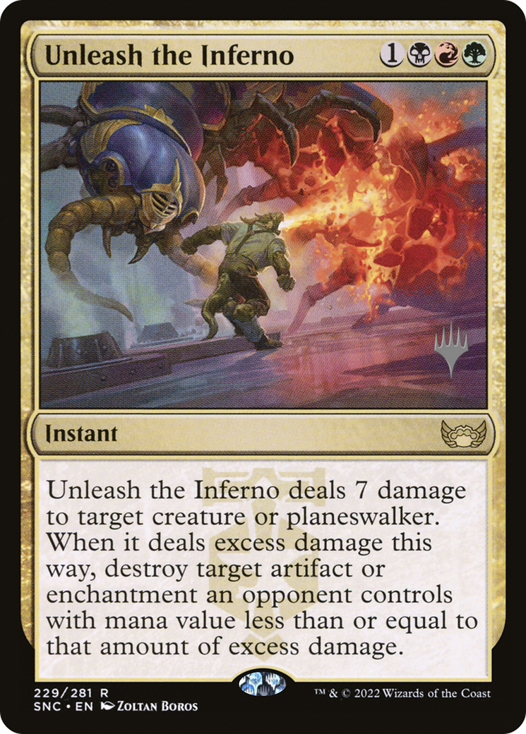 Unleash the Inferno (229) - Streets of New Capenna Promos