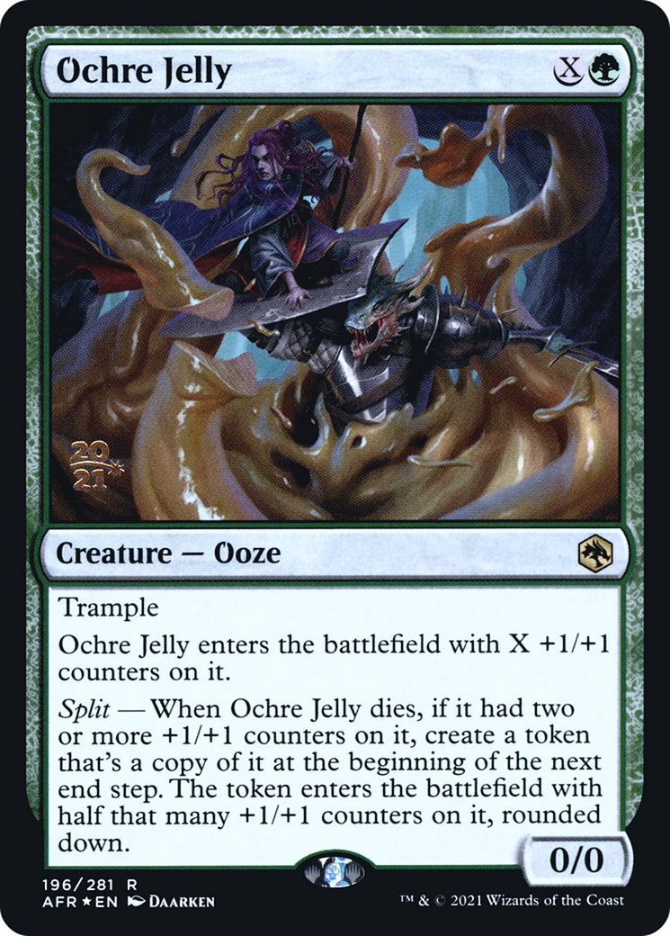 Ochre Jelly (196) Foil - Adventures in the Forgotten Realms Promos
