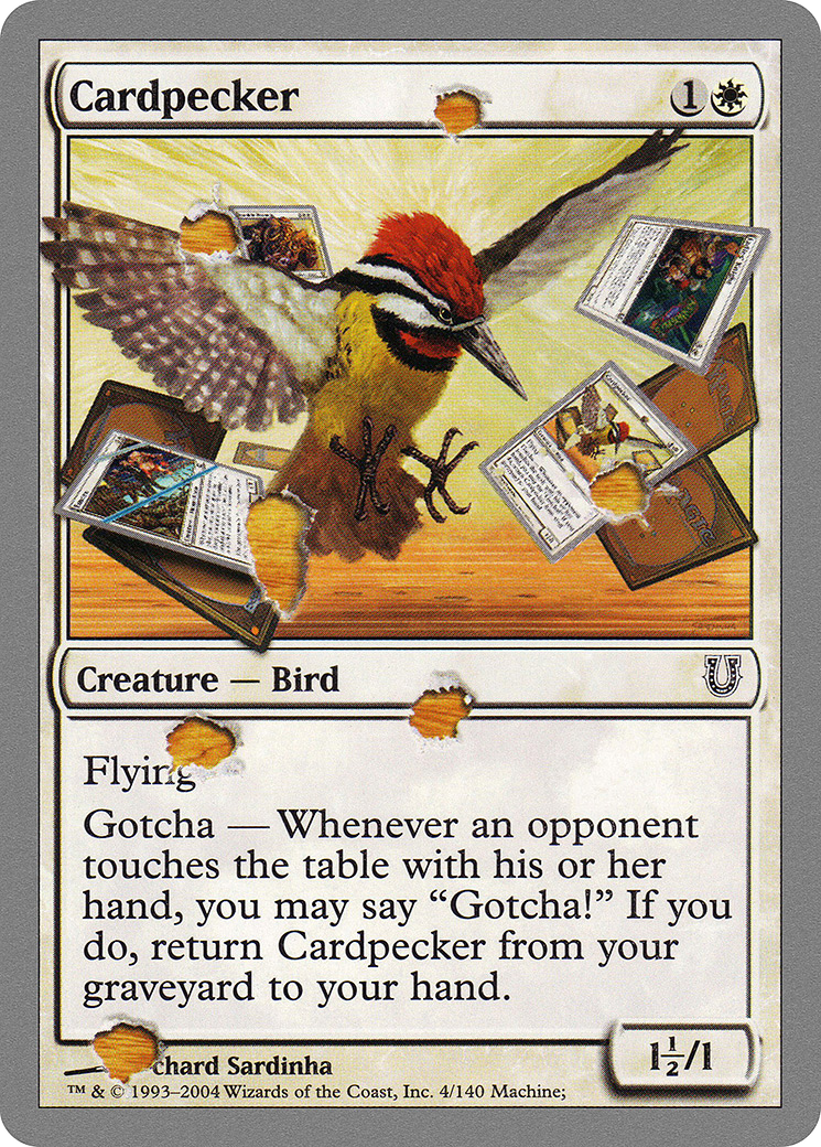 Cardpecker (004) - Unhinged