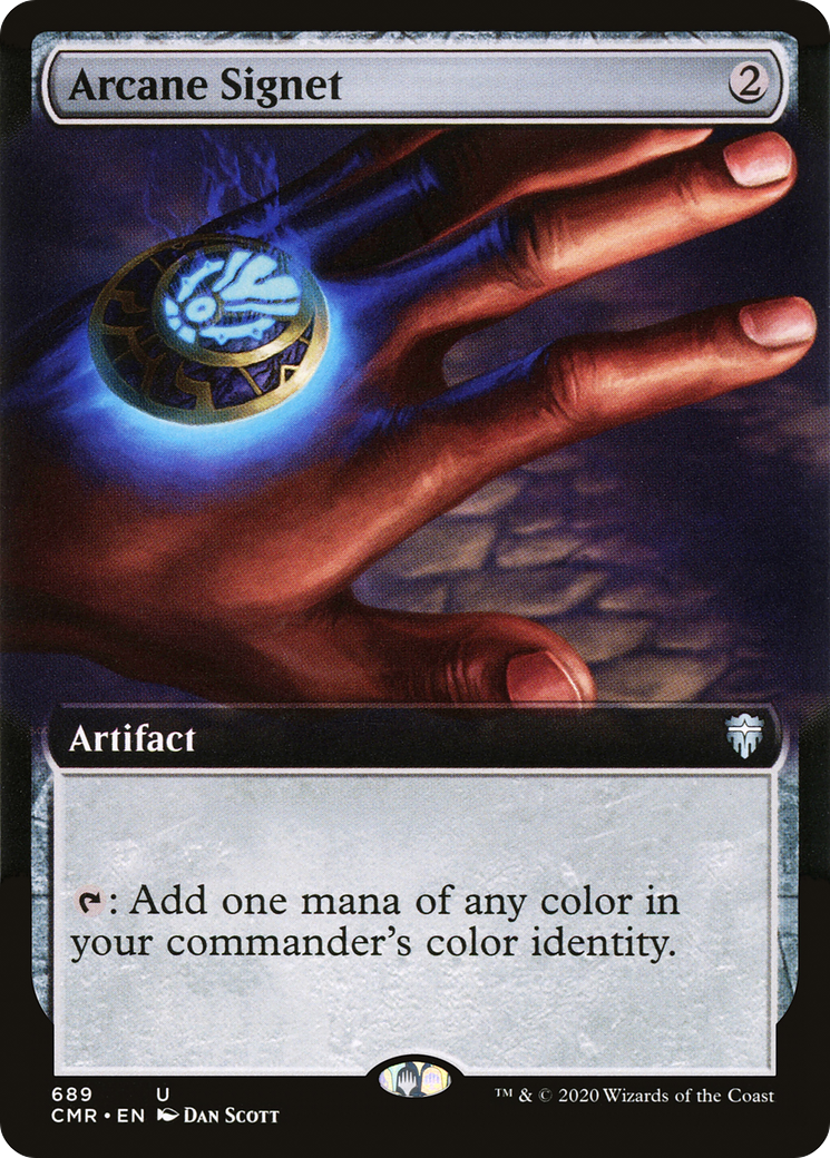 Arcane Signet (Extended Art) (689) - Commander Legends