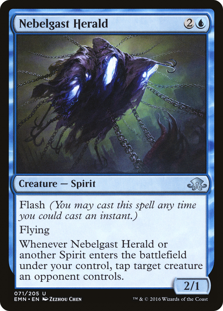 Nebelgast Herald (071) Foil - Eldritch Moon