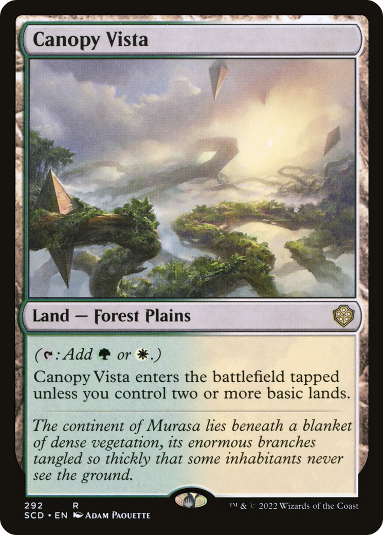 Canopy Vista (292) - Starter Commander Decks