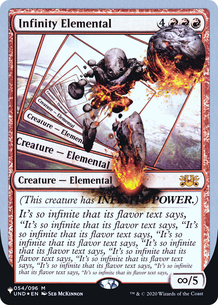 Infinity Elemental (029) Foil - The List (Unfinity Foil Edition)