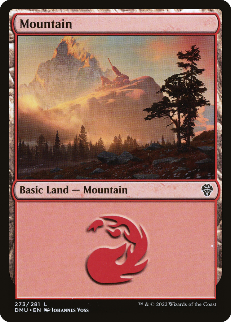 Mountain (273) Foil - Dominaria United