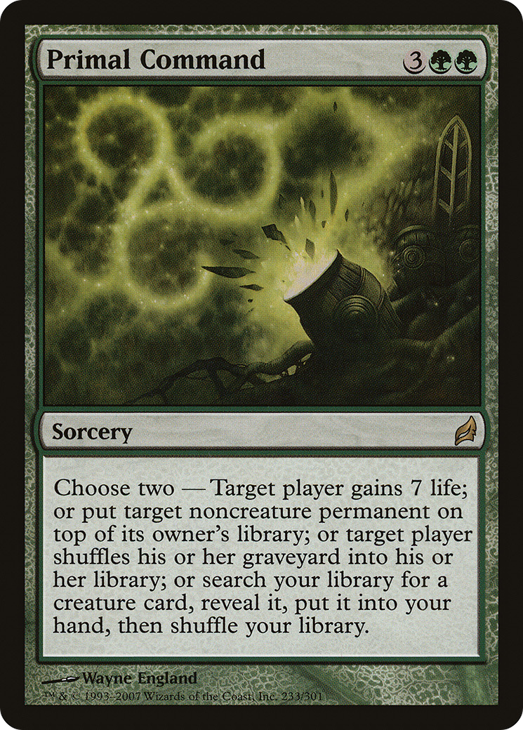 Primal Command (233) - Lorwyn