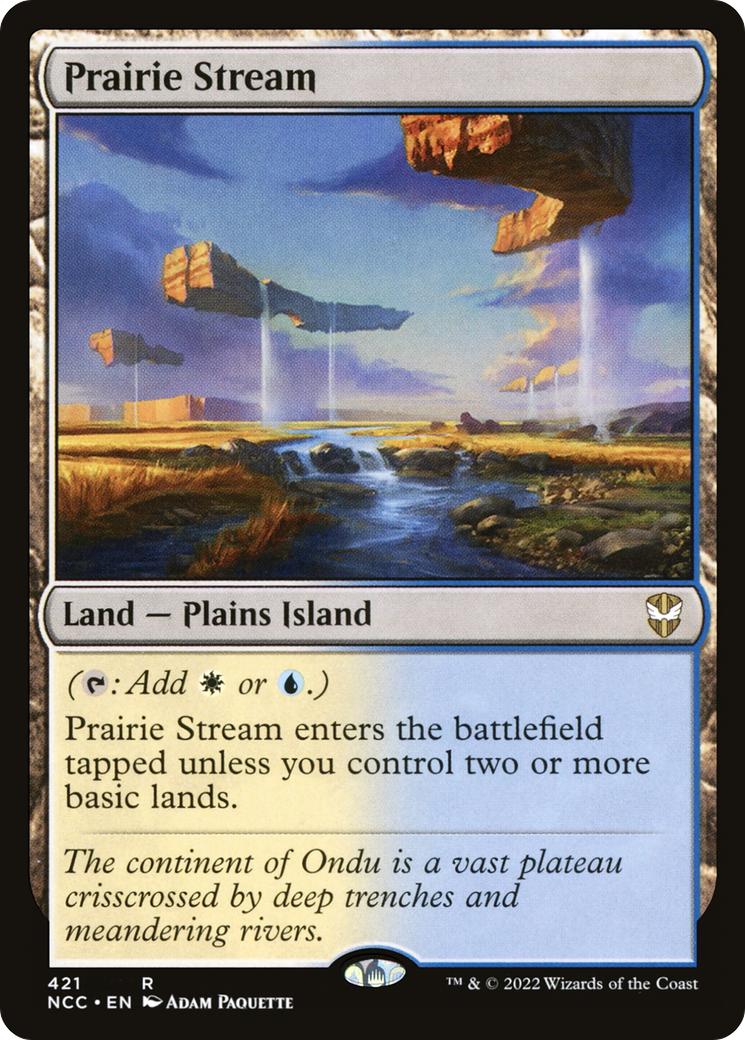Prairie Stream (421) - New Capenna Commander