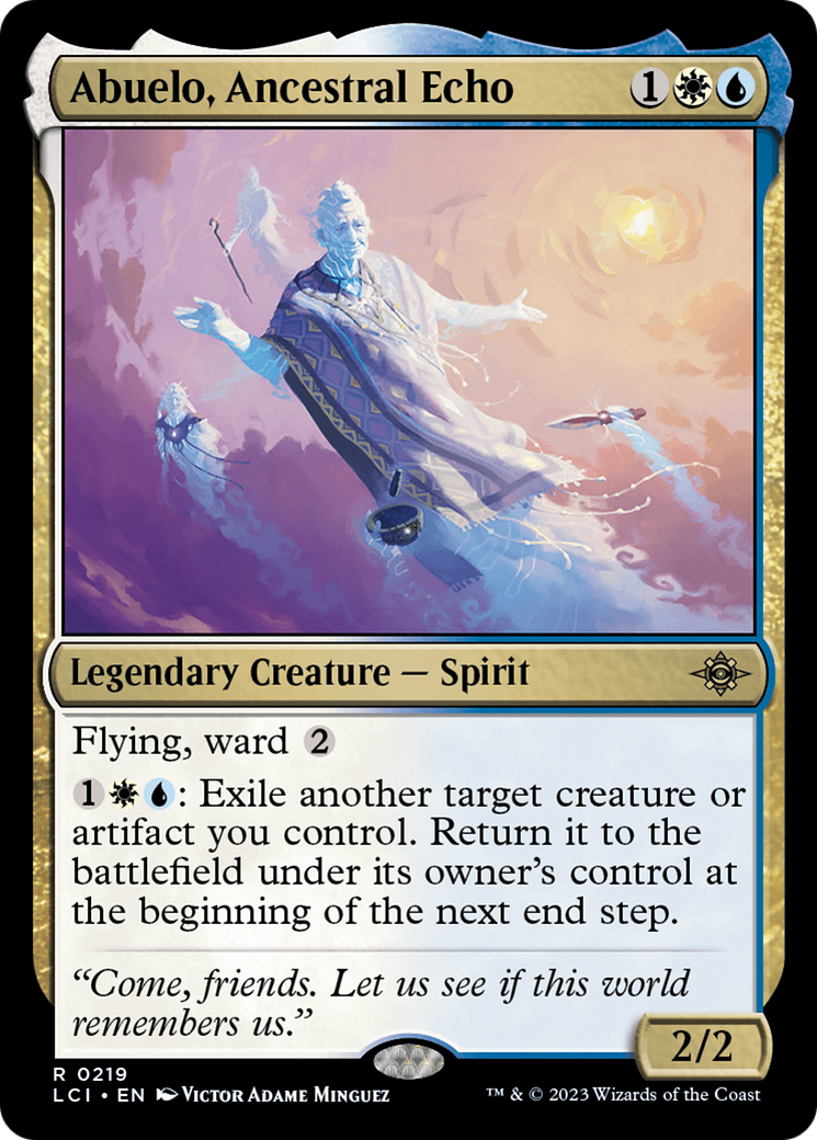 Abuelo, Ancestral Echo (219) - The Lost Caverns of Ixalan