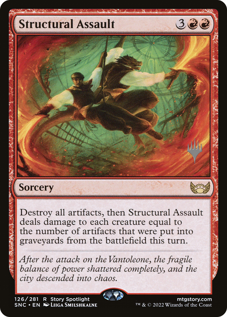Structural Assault (126) Foil - Streets of New Capenna Promos