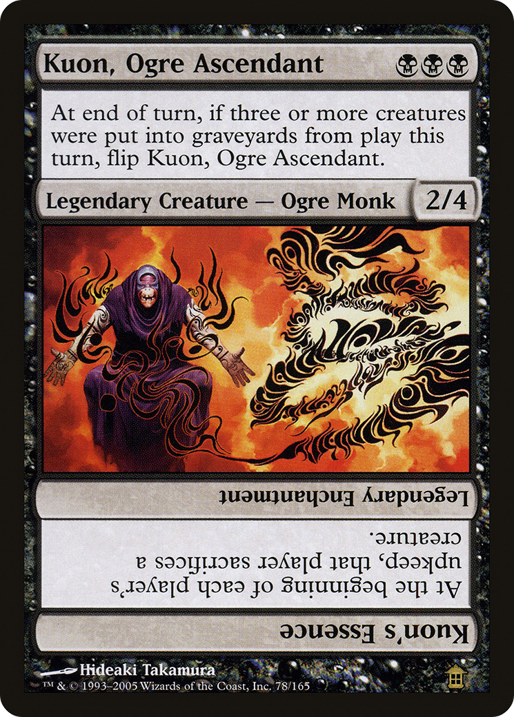 Kuon, Ogre Ascendant (078) Foil - Saviors of Kamigawa