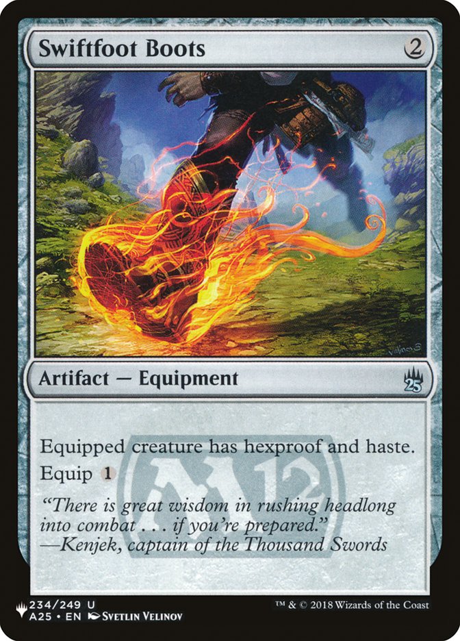 Swiftfoot Boots (A25-234) Foil - The List