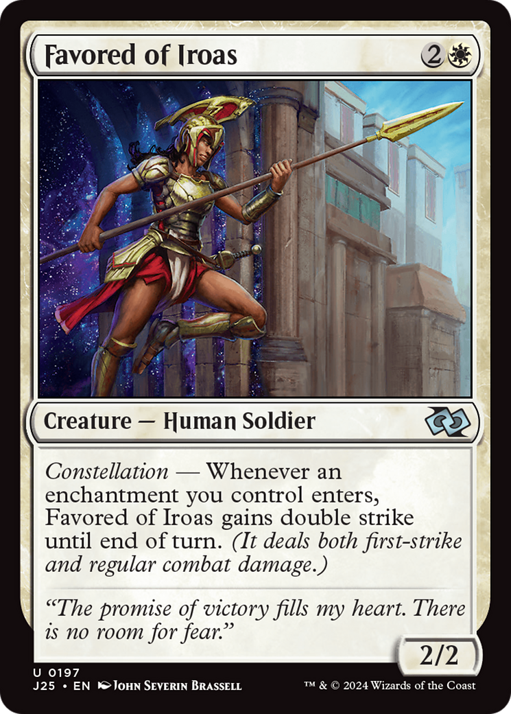 Favored of Iroas (197) - Foundations Jumpstart