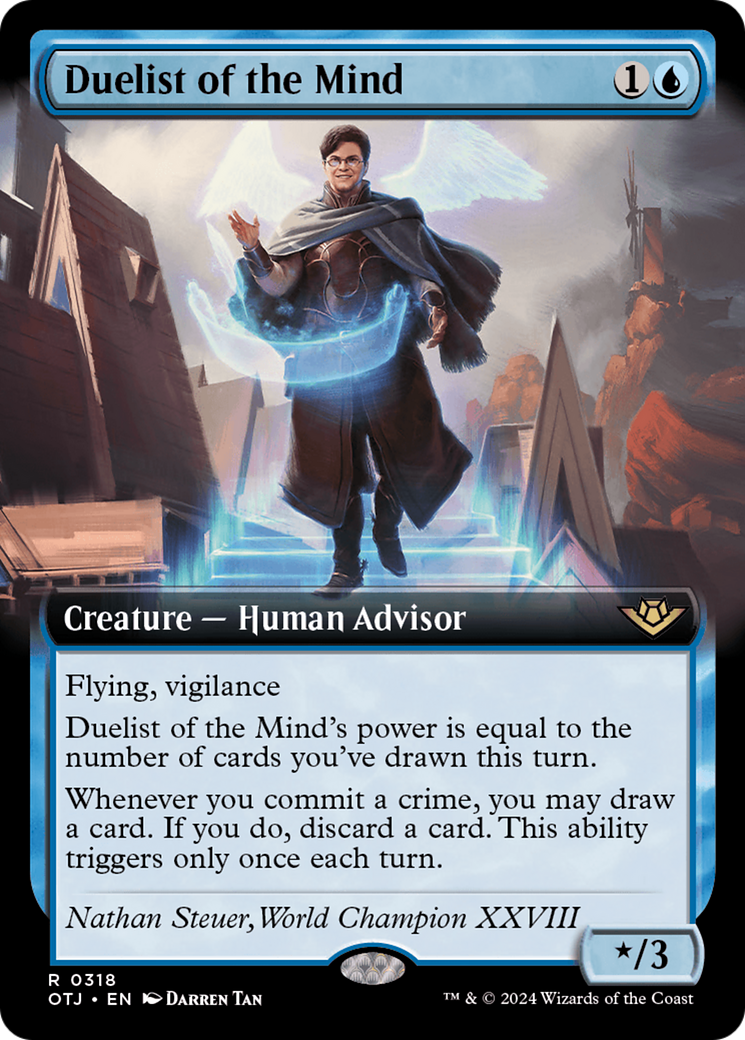 Duelist of the Mind (Extended Art) (318) - Outlaws of Thunder Junction