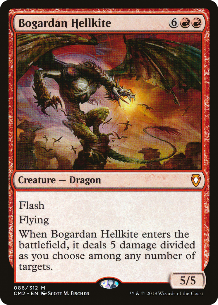Bogardan Hellkite (086) - Commander Anthology Volume II