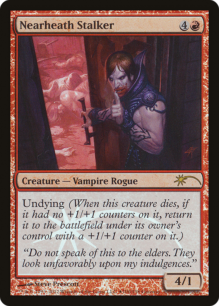 Nearheath Stalker (082) Foil - Wizards Play Network 2012