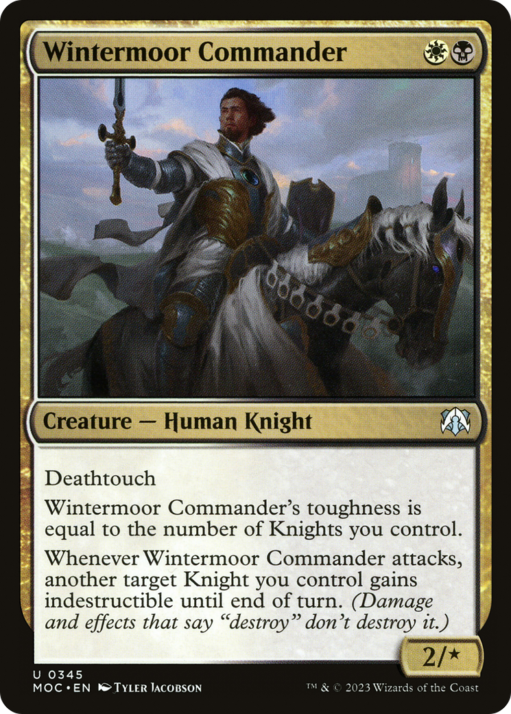 Wintermoor Commander (345) - March of the Machine Commander