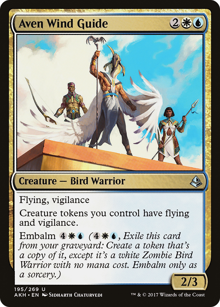 Aven Wind Guide (195) Foil - Amonkhet