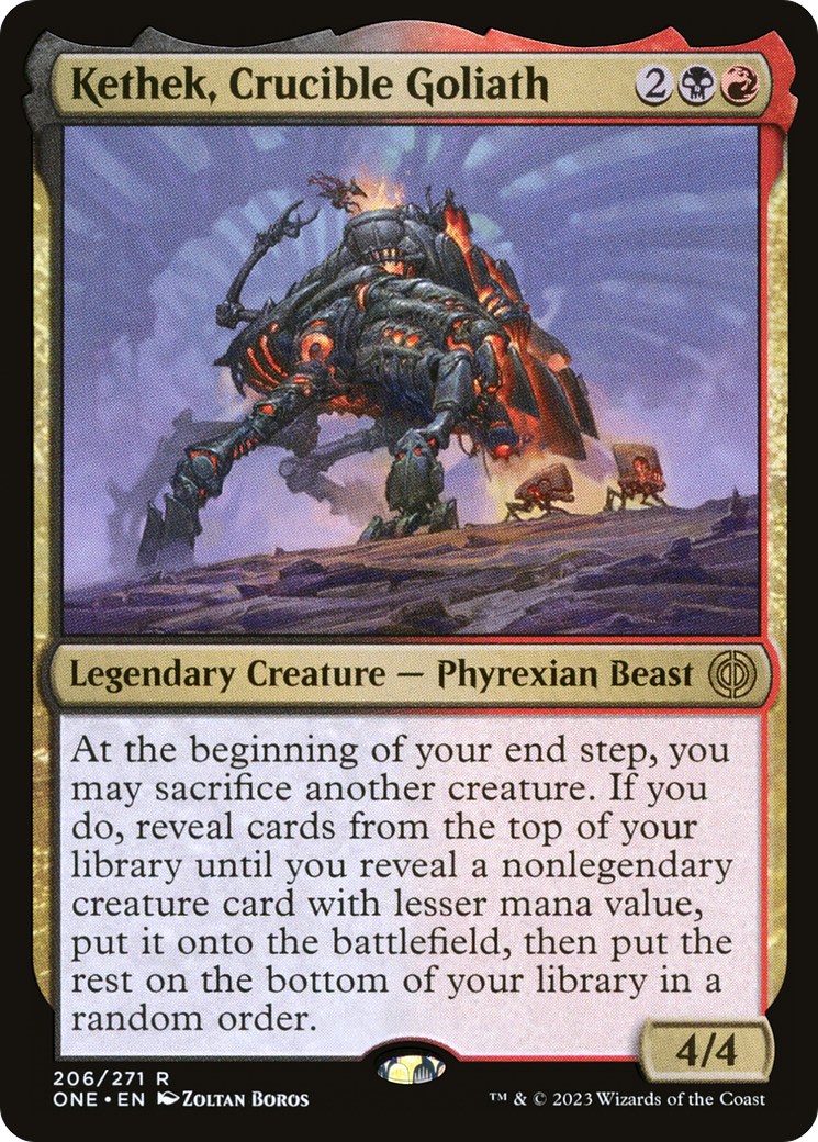 Kethek, Crucible Goliath (206) - Phyrexia: All Will Be One