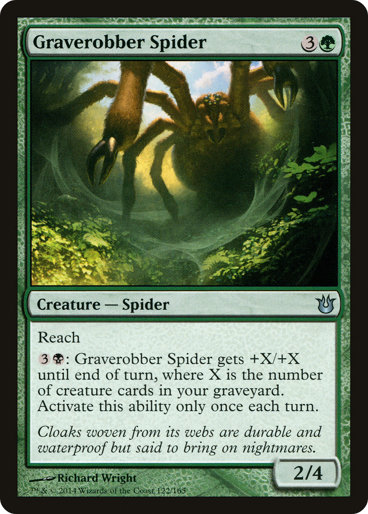Graverobber Spider (122) - Born of the Gods
