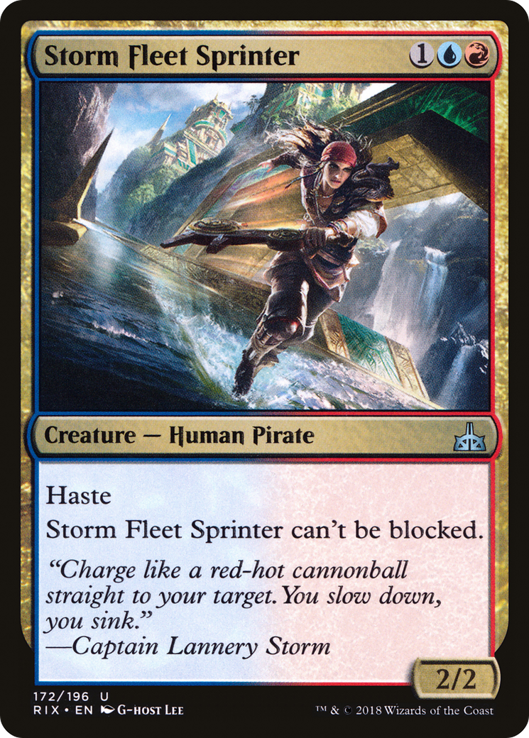 Storm Fleet Sprinter (172) - Rivals of Ixalan