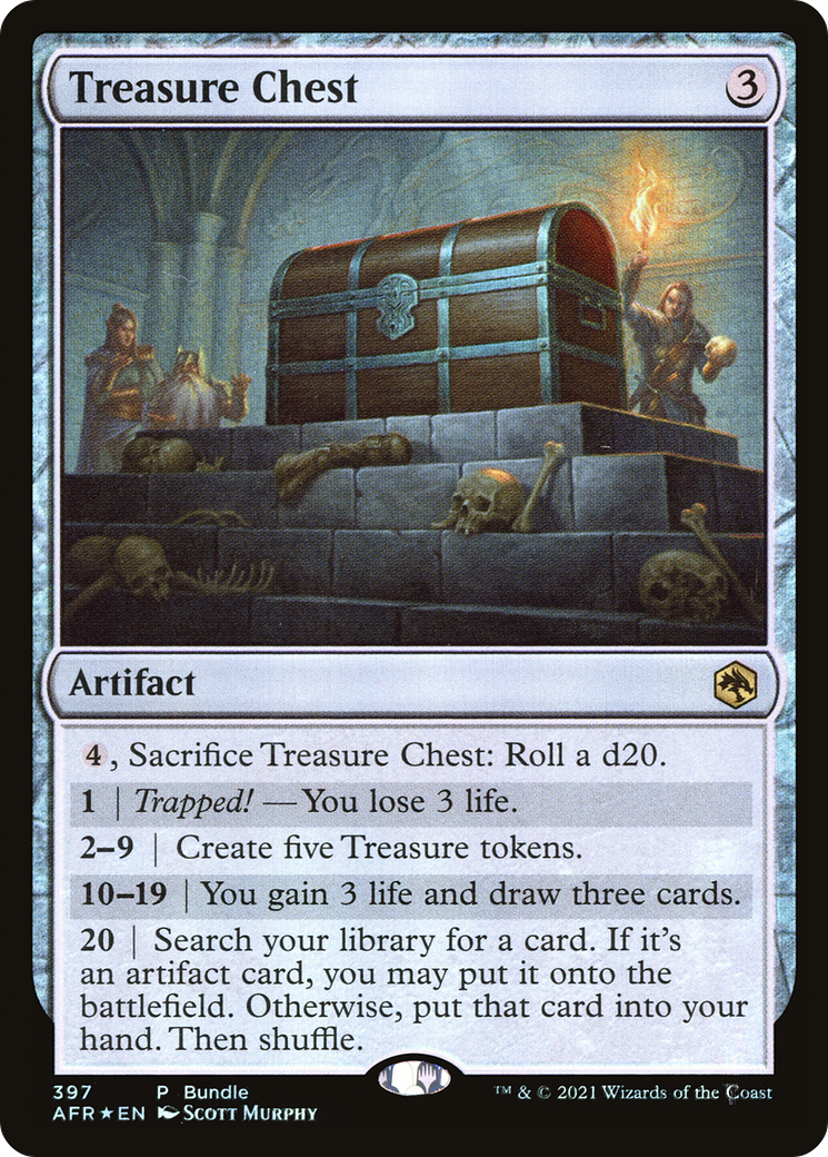 Treasure Chest (AFR Bundle) (397) Foil - Adventures in the Forgotten Realms